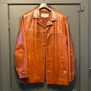 COPY - Wilson’s Leather car coat size XL